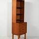 Small Scandinavian teak bookcase, 1960s