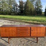 Scandinavian teak row