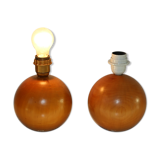 2 feet imt italy wood lamp (ball)