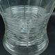 1930s crystal tulip vase