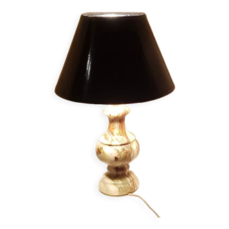 Lampe artisanat d'art onyx marmara