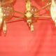 five-armed chandelier from the 1970s