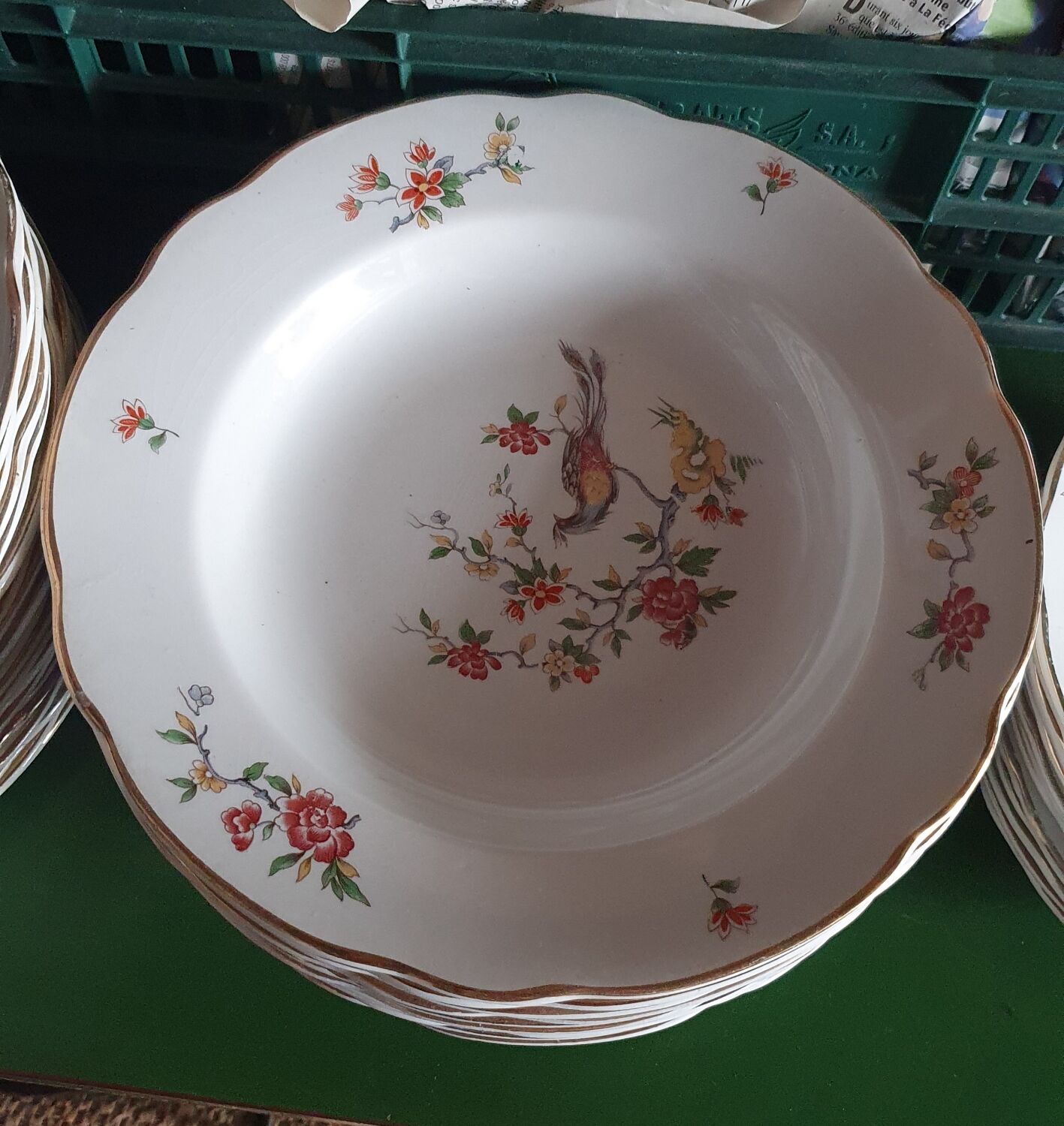 Sarreguemines tableware