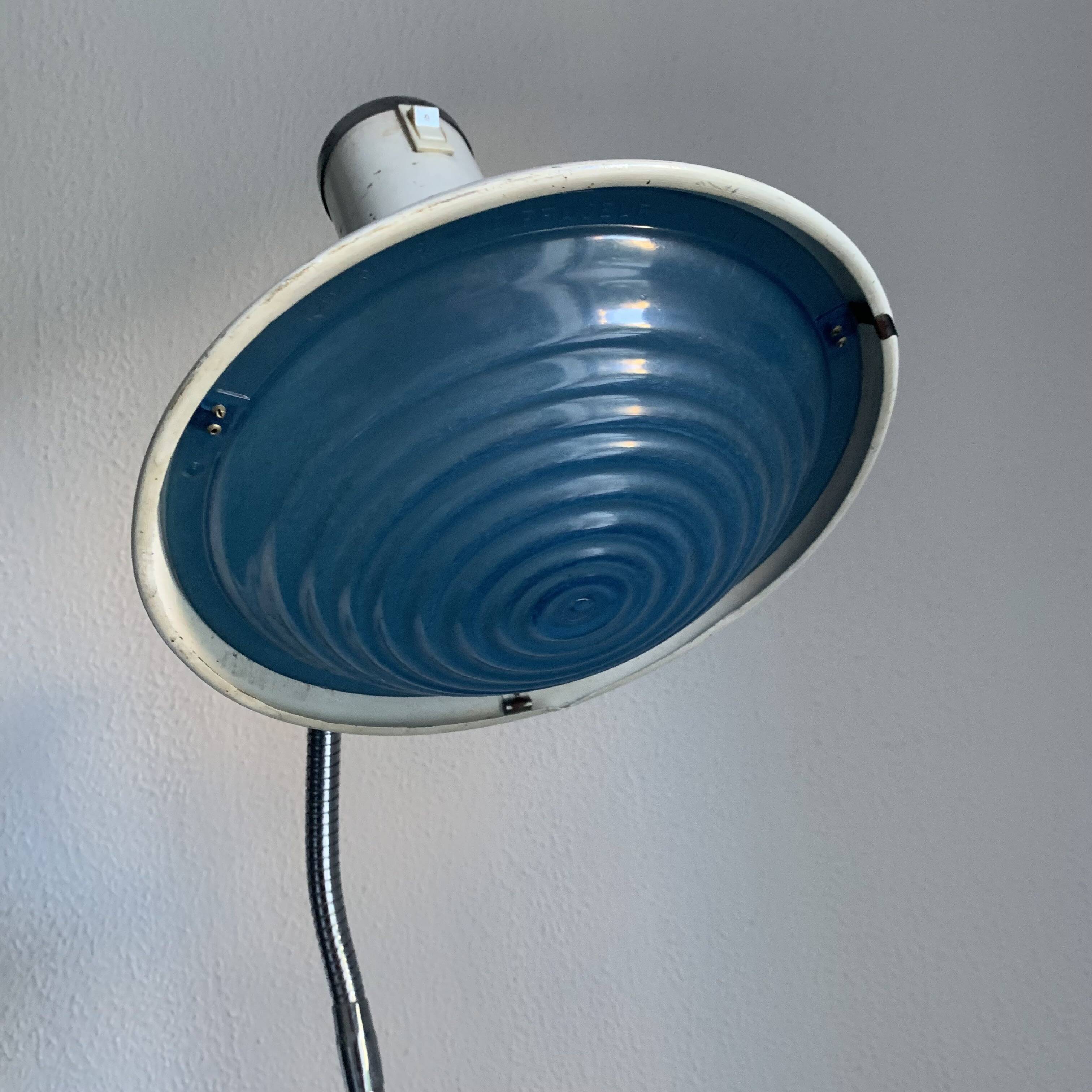 Lampe vintage 1950 industrielle Solr Paris Ferdinand Solere - 75 cm
