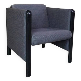 Fauteuil club design années 80