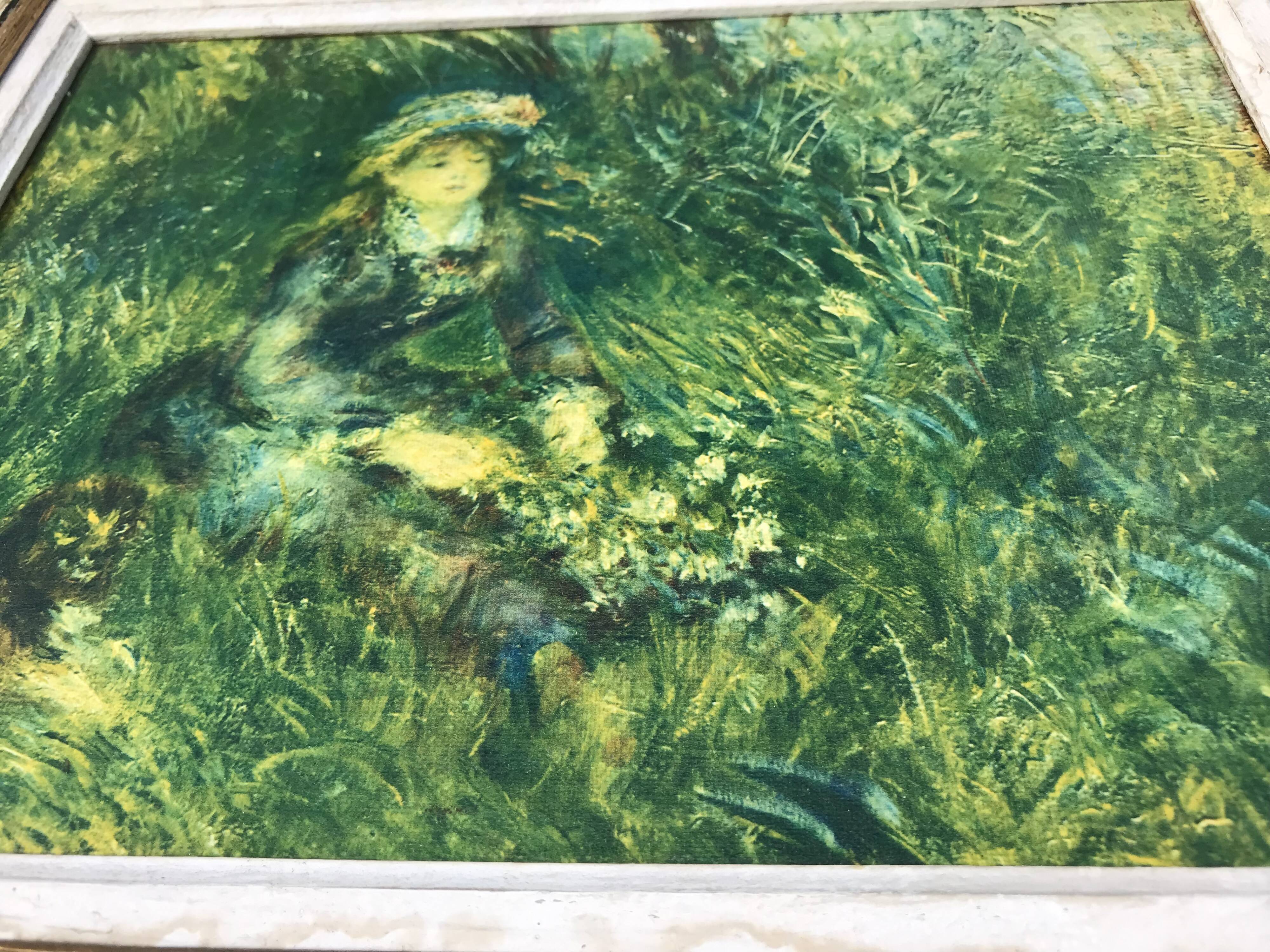 Reproduction of A.Renoir "Jeune fille"