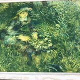 Reproduction of A.Renoir "Jeune fille"