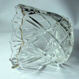 Ice bucket from the 1930s - made of heavy lead crystal glass