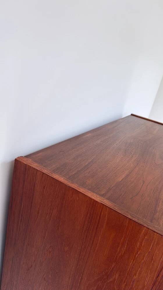 Vintage wooden display cabinet