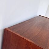 Vintage wooden display cabinet