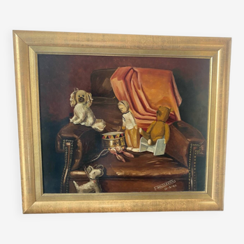 Still life from 1942 signed Boutremans