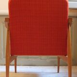 The 1960s Scandinavian Chair Red