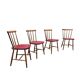 4 x spindle chair 1960s