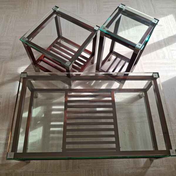 Table basse, table d'appoint et console