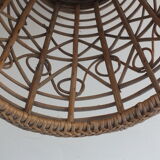 Rattan wastepaper basket