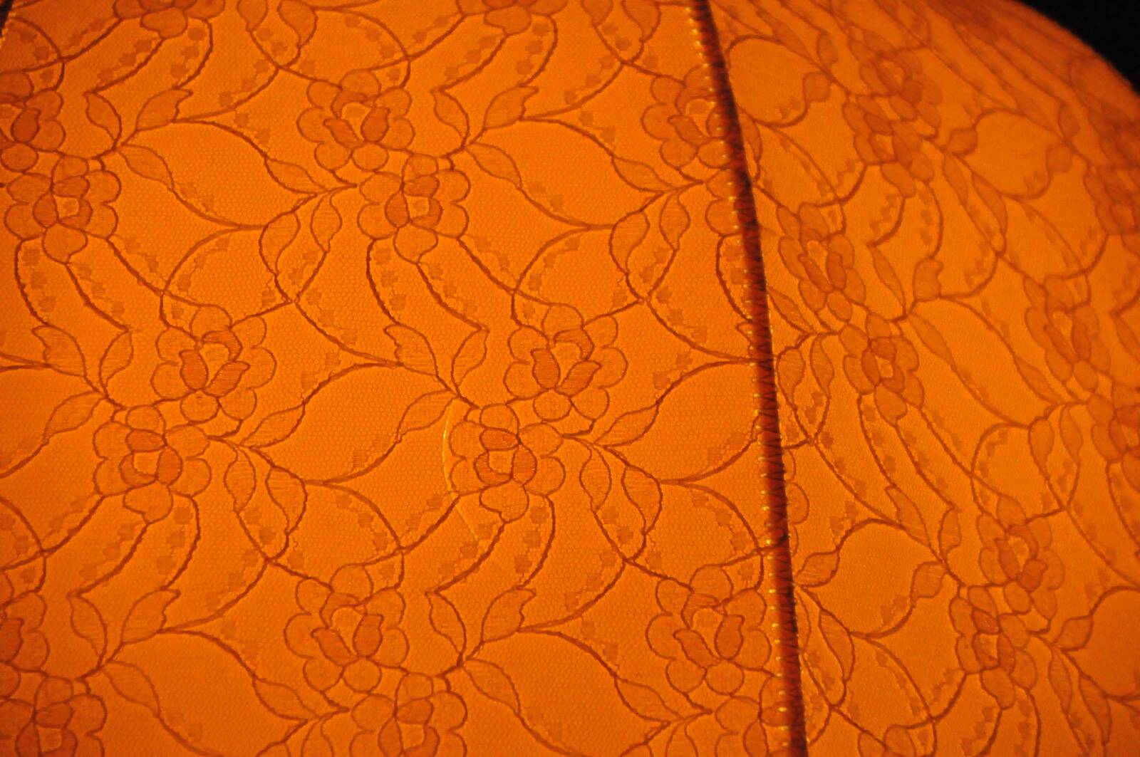 Plafonnier en dentelle, Allemagne 1970