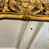 Miroir en bois doré, XIXe siècle