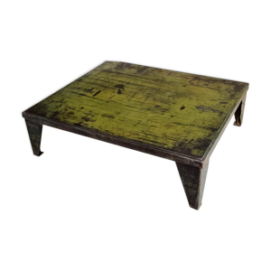 table basse en acier