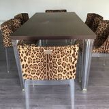 Table TOP TOP Philipp STARCK plus 6 Fauteuils STARCK