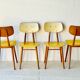 Chaises de bistrot par Ton, années 1950