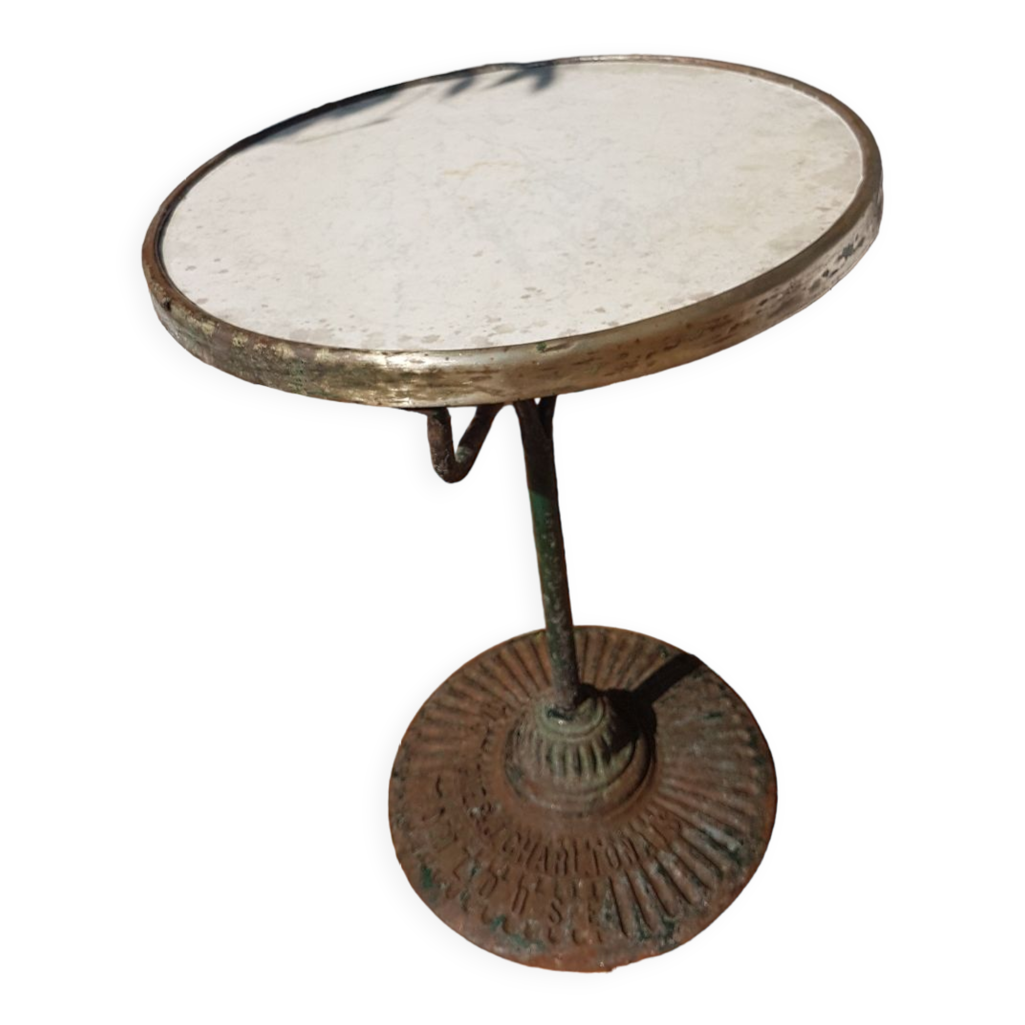 Table guéridon bistrot années début 20ème