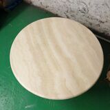 Coffee table in travertine
