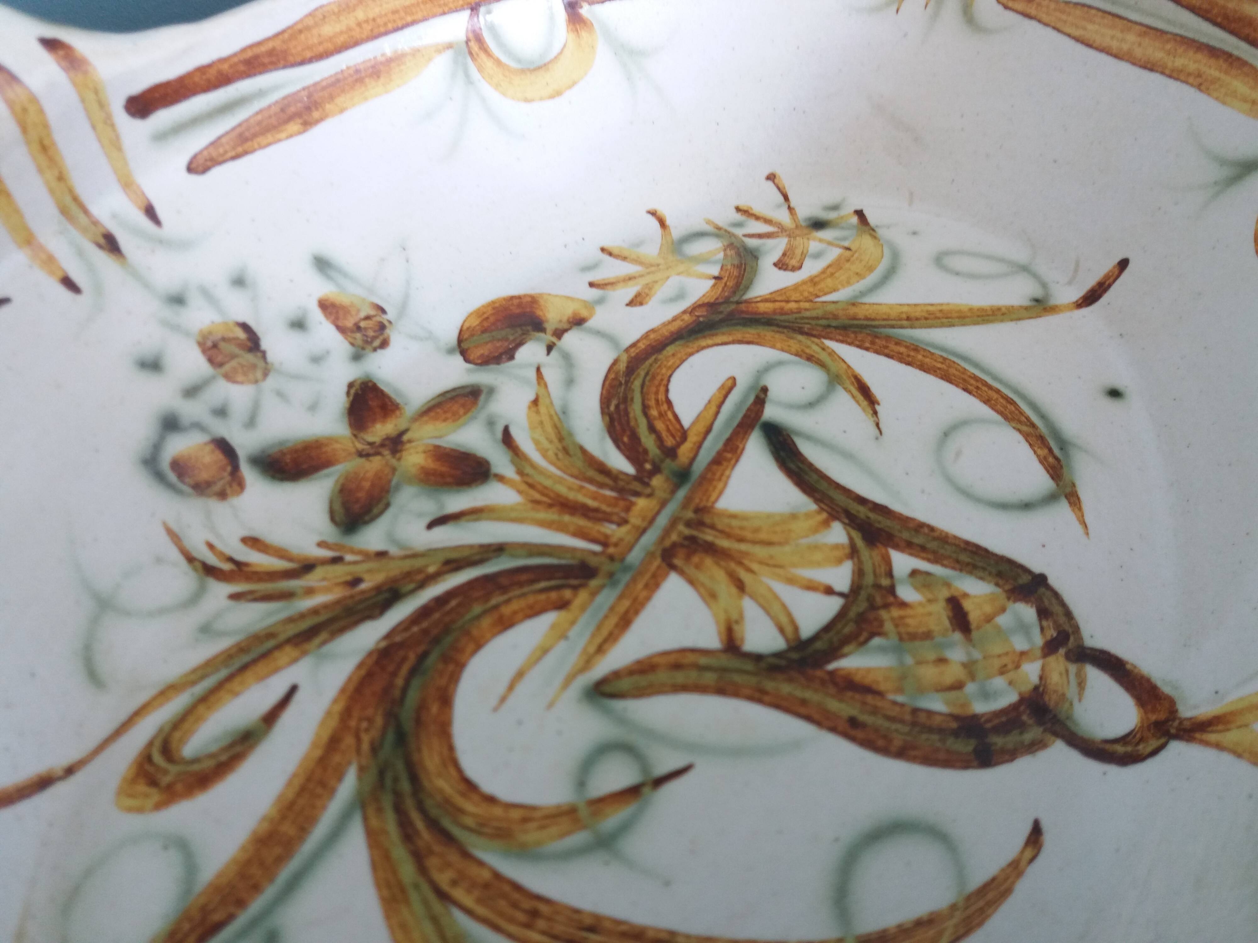 Keraluc Quimper sauce pan by Michel Furic