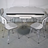 Formica 1950 table and chairs