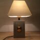 Lamp Turtle golden brass lacquered 70s