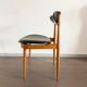 Paire de chaises  Baumann modèle "pégase"