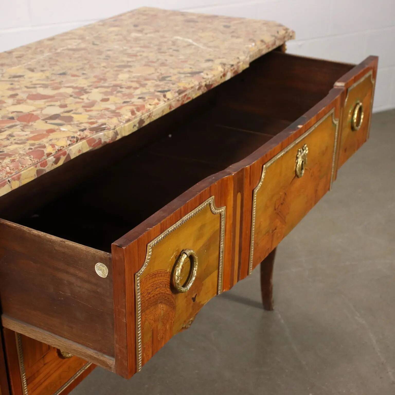 Neoclassical maple commode, France, 18th century