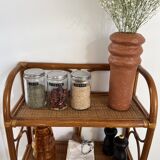 Brown pio vase