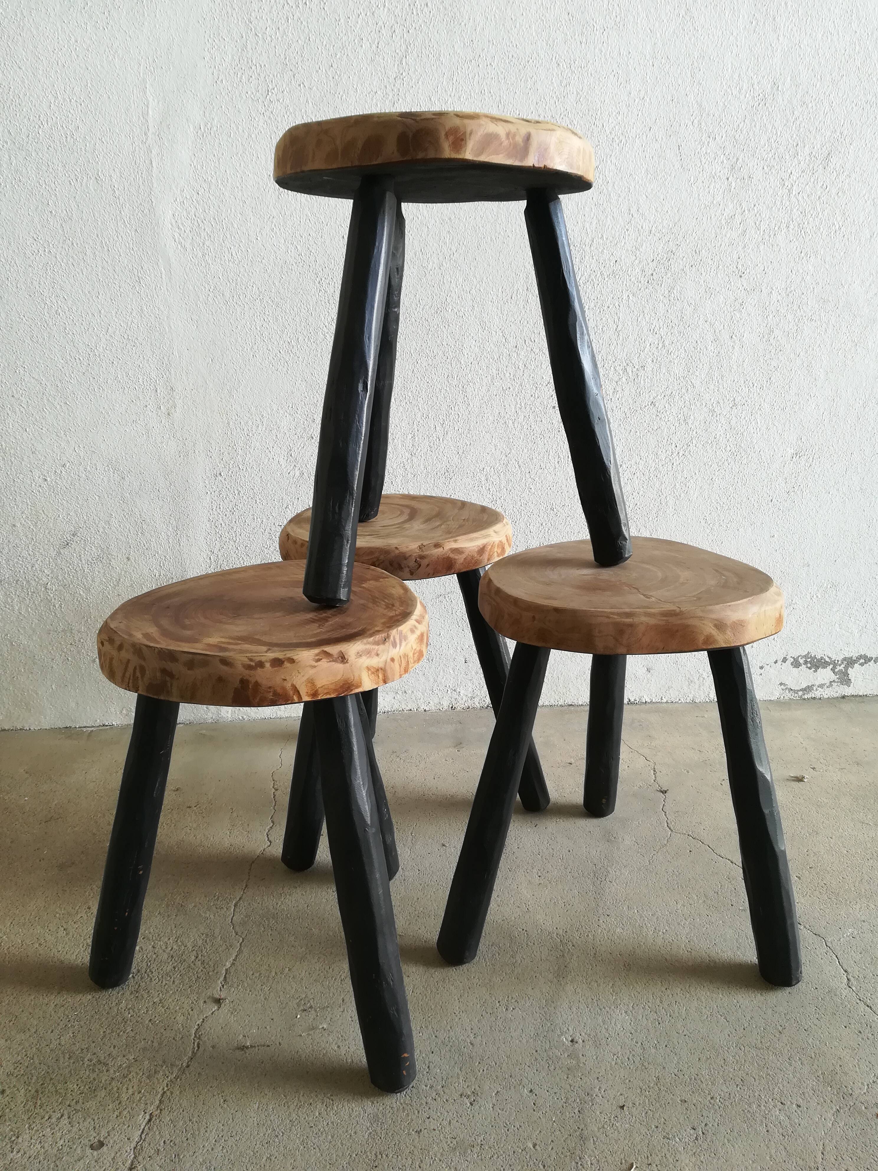Lot of 4 stools