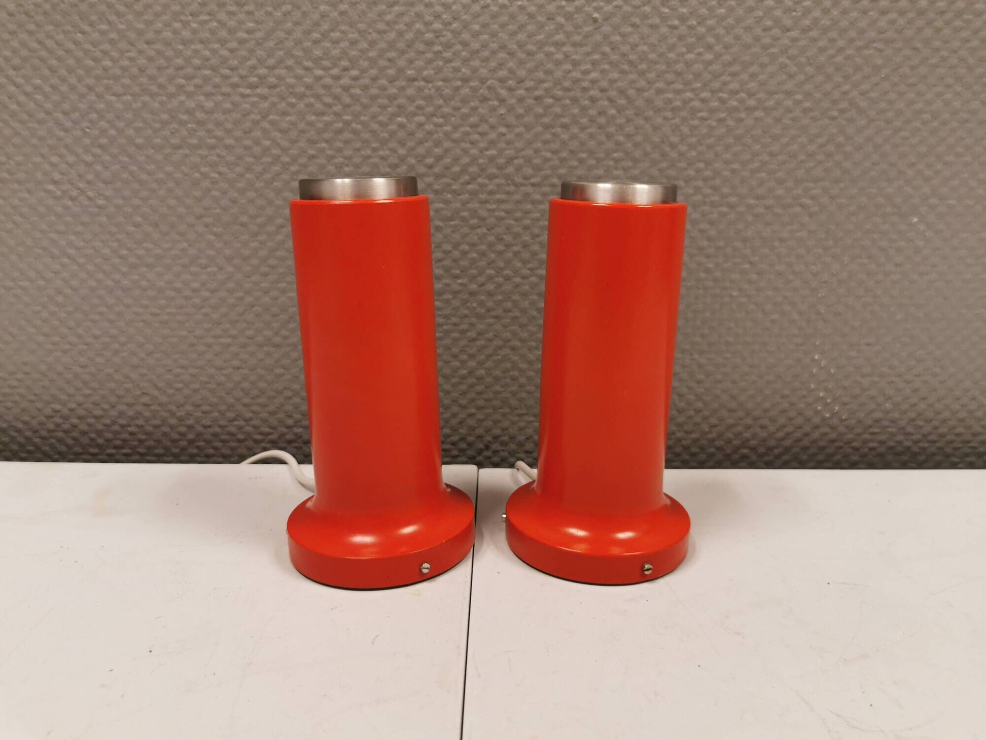 Vintage set of wall lamps model"Contact"designed by Peter Avondoglio for Danish Fog & Mørup