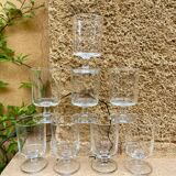 Verres à pieds Luminarc vintage