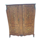 Armoire 2 portes avec marqueterie