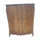2-door wardrobe with marquetry