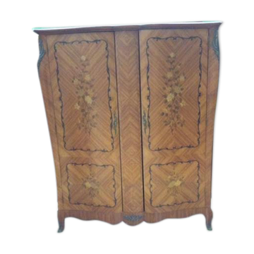 Armoire 2 portes avec marqueterie
