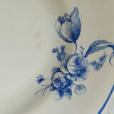 Plat à fleurs salins