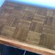 Old oak coffee table