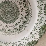 4 plates in English earthenware