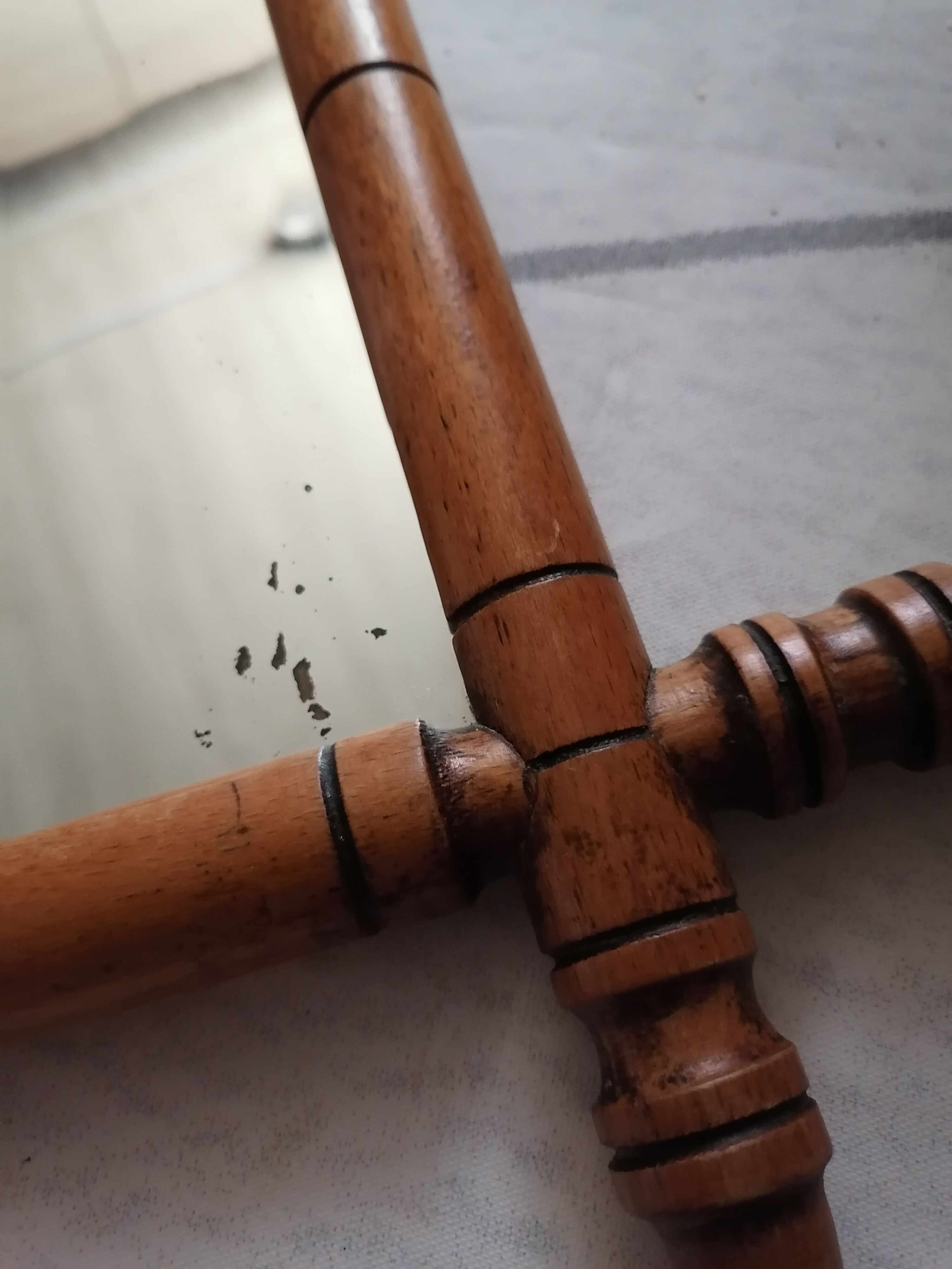 Mirror 1900 bamboo style