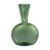 small blown glass bottle