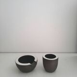 Ensemble de 2 cendriers céramique Ravelli