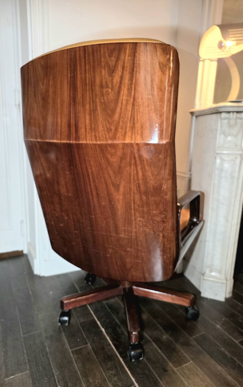 Kiruna executive chair by Studio Tecnico Vaghi (1970s) – Cu