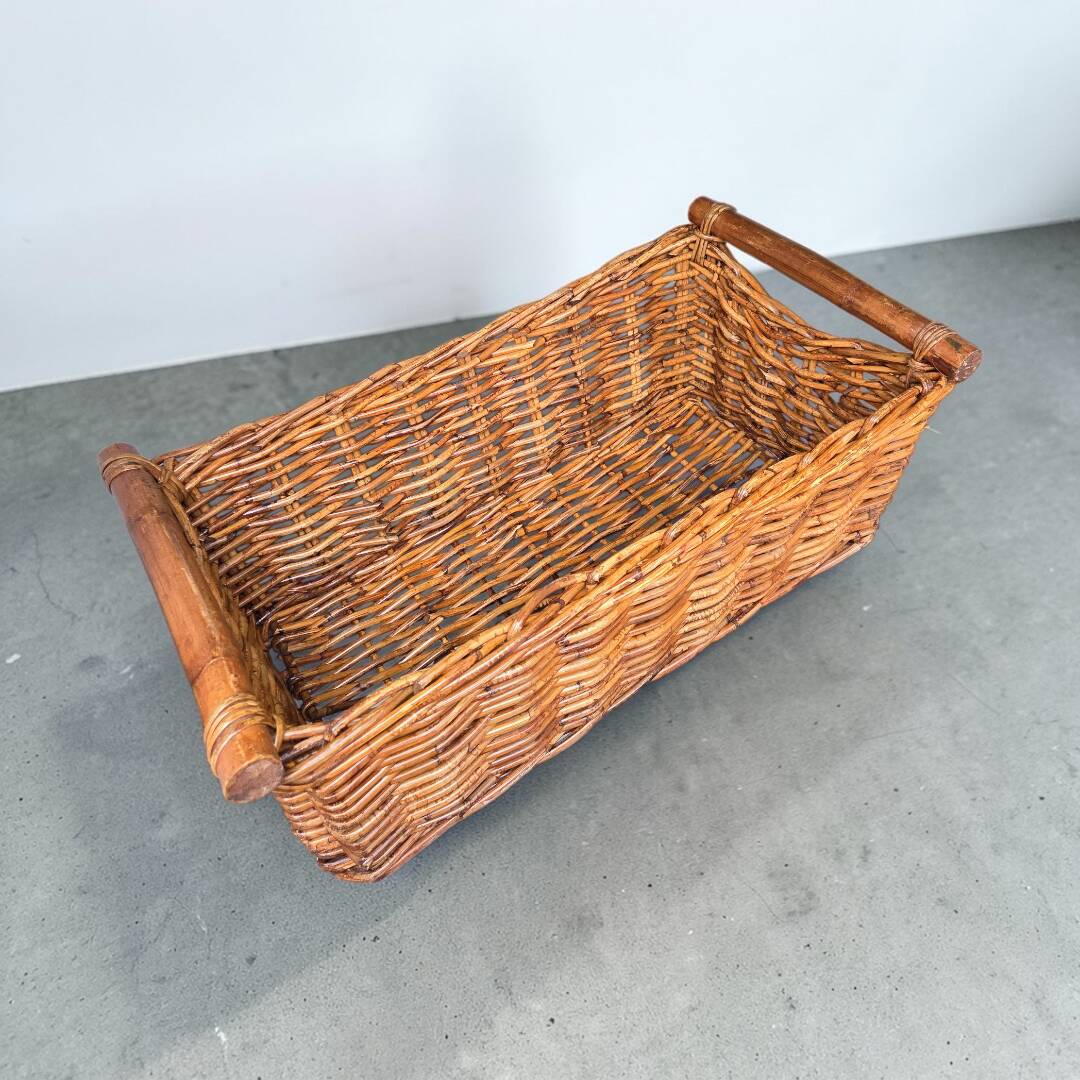 Large wicker basket