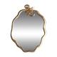 Gilded mirror with bird by Edouard Rambaud, 1990s