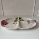 Plat de service barbotine