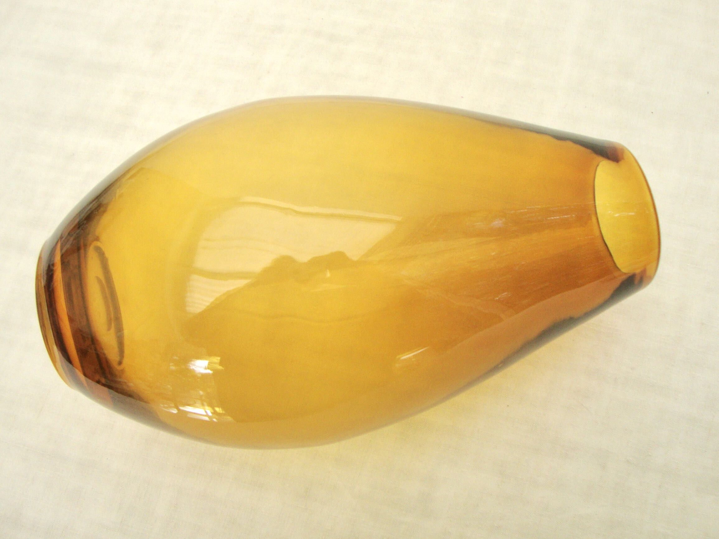 60s blown glass vase