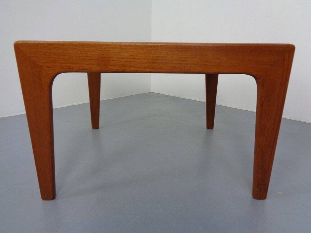 Teak coffee table by Arne Wahl Iversen, Denmark, 1960s.